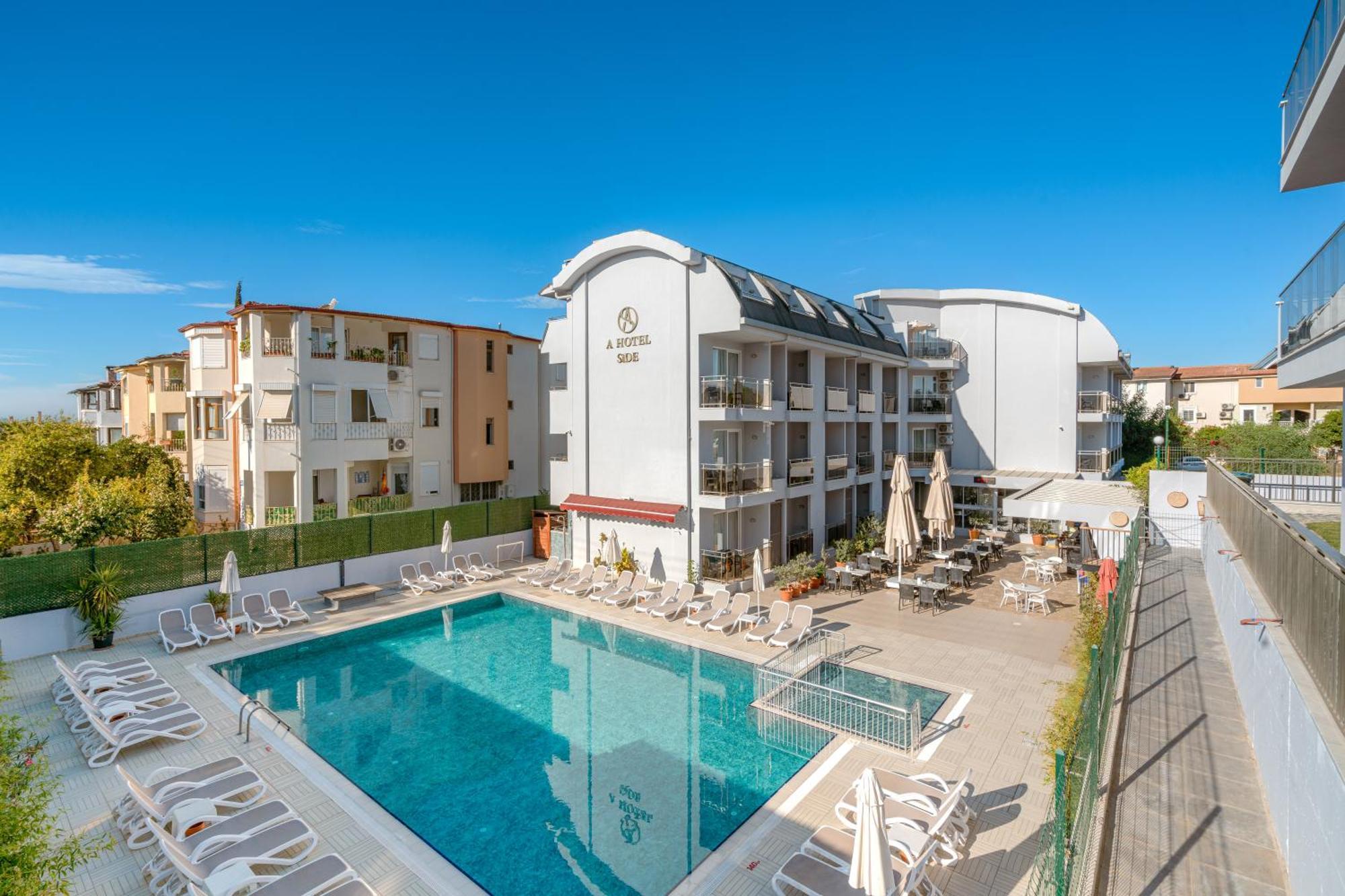 A Hotel Сиде Екстериор снимка